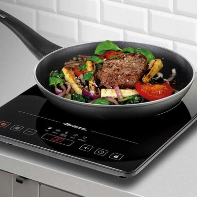 Cooktop Indução Portátil 1 Boca Touch 1200W Preto Ariete 110V