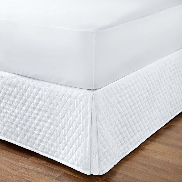 Saia Box Solteiro Matelada Branca Enxovais Aquarela 1 peça
