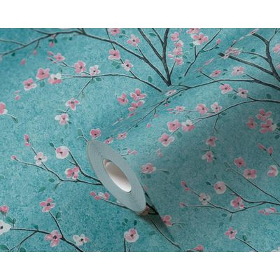 Papel de Parede Metropolitan Stories 2 Sakura 379123 Tam. 4m² Papel de Parede Metropolitan Stories 2 Sakura 379123