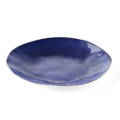 PRATO DE JANTAR GUZZINI EM ACRÍLICO RIVIERA 27,5CM MEDITERRANEAN BLUE 13290176