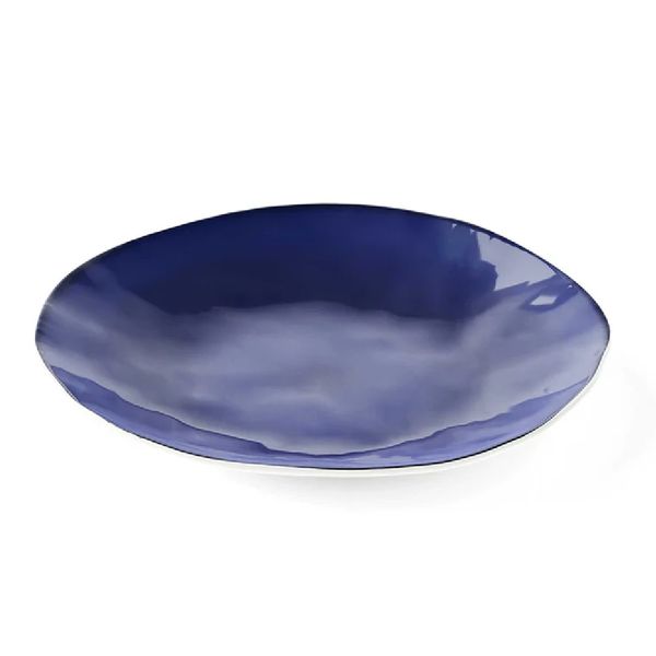 PRATO DE JANTAR GUZZINI EM ACRÍLICO RIVIERA 27,5CM MEDITERRANEAN BLUE 13290176