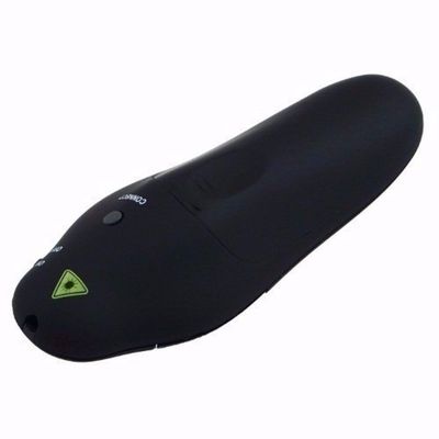 Apresentador Multimidia Laser Sem Fio Preto - Alcance De 10 a 15 Metros Ap400