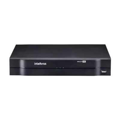 Kit 8 Cameras Seguranca Hd Dvr Intelbras full hd 8ch mhdx S/ Hd