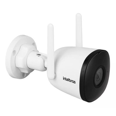 kit 2 Câmera De Vídeo Intelbras Im5 S Full Hd 1080p Com Cartao 64gb