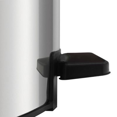 Lixeira com Pedal 3L Tramontina Loop Aço Inox e Balde Interno Cozinha Escritório Lavabo