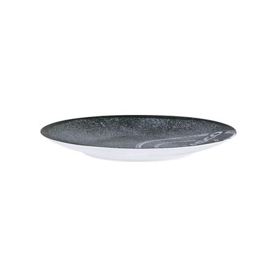 Prato Raso Tramontina Churrasco Carbon em Porcelana Decorada 25 cm