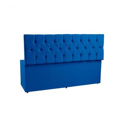 Recamier Baú 1,60m Madrid Suede Azul Marinho
