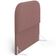 Cabeceira Cama Box King 195cm Orgânica Lanna W01 Suede Rosê - Lyam Decor