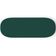 Kit 02 Puffs Decorativos Orgânicos Para Living Quarto 140cm Doha W01 Bouclê Verde - Lyam Decor
