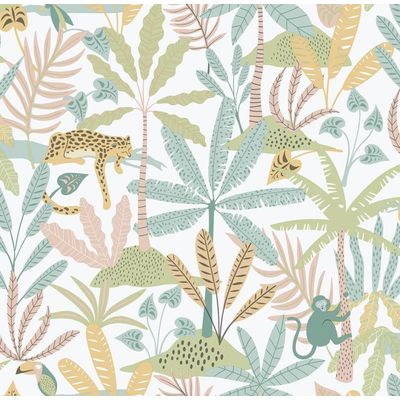Papel de Parede Enzo Selva Verde 286-4