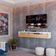 Rack Suspenso Para Tv Life 1.36 Nature Com Off White - Móveisaqui
