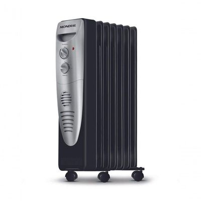 Aquecedor A óleo Mondial A-06 -220v-preto/prata 220V