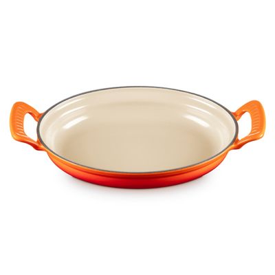 ASSADEIRA OVAL LE CREUSET MODERN 28CM HERITAGE LARANJA 20702280902430