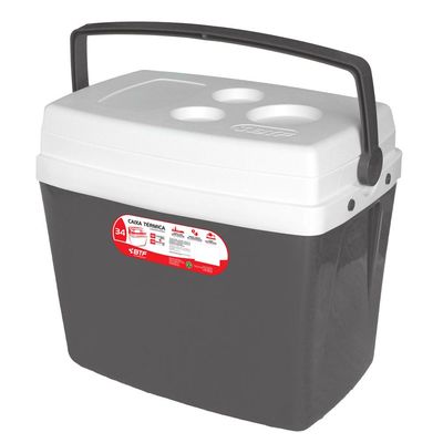 Caixa Térmica 34L Botafogo Cinza Cinza