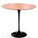 Mesa Lateral Tulipa Saarinen Redonda 51 cm Freijó Preto