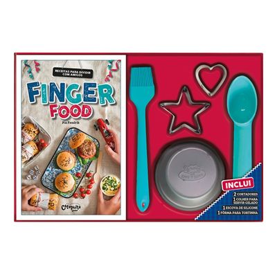 Livro Receitas Para Dividir Com Amigos -Finger Food -  Catapulta