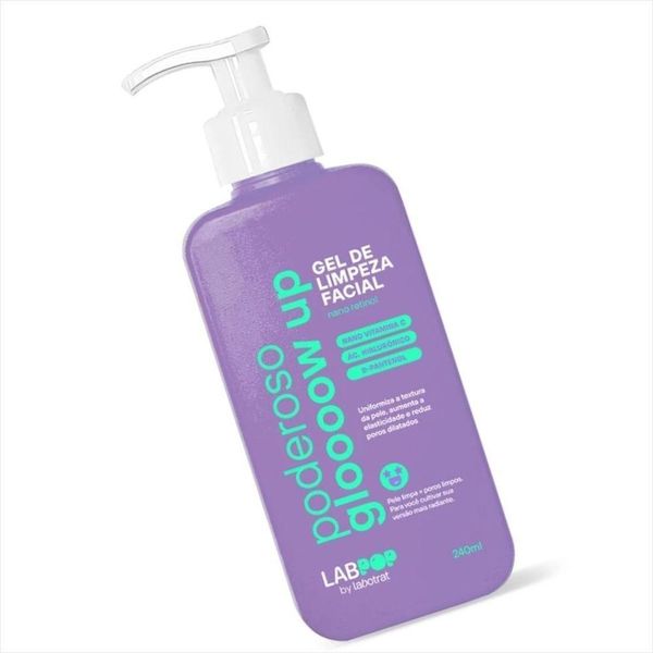 Labotrat Poderoso Glow Gel De Limpeza Facial 240ml