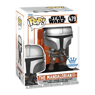 Funko Pop Star Wars 479 The Mandalorian with Beskar Staff