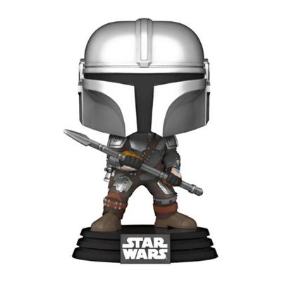 Funko Pop Star Wars 479 The Mandalorian with Beskar Staff