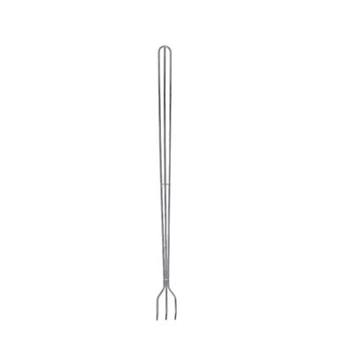 Garfo De Metal 3 Pontas para churrasco 60 Cm