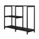 Aparador Industrial Artesania Preto 95cm