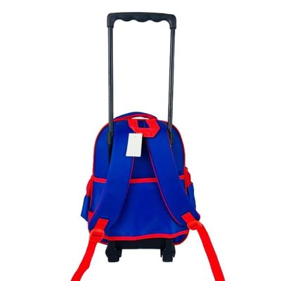 Kit Mochila Infantil Com Rodinhas Meninos Bolsa Escolar Dinossauro Estojo E Lancheira Térmica Dino Carrinho Impermeavel