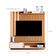 Painel Ripado Para Tv 58 Polegadas Autumn Nature Off White