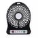 Mini Ventilador Portátil Mesa Usb Com 3 Vel Preto