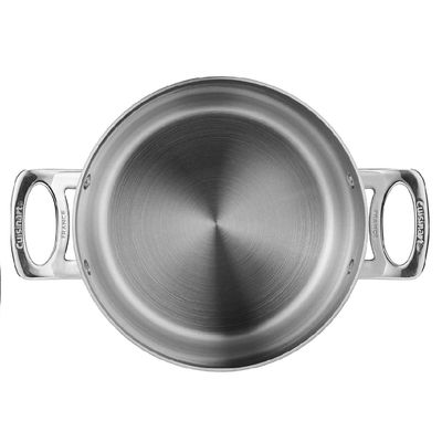 PANELA CUISINART FRENCH CLASSIC EM AÇO INOX 6L COM TAMPA FCT66-22