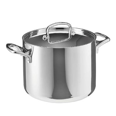 PANELA CUISINART FRENCH CLASSIC EM AÇO INOX 6L COM TAMPA FCT66-22