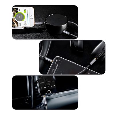 Cabo Auxiliar P2 Premium Trançado  Resistente com Pontas Banhadas a Ouro – 1 Metro