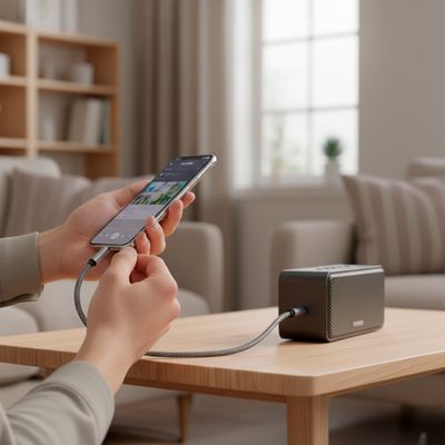 Cabo Auxiliar P2 Premium Trançado  Resistente com Pontas Banhadas a Ouro – 1 Metro