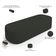 Kit 02 Puffs Decorativos Orgânicos Para Living Quarto 160cm Doha W01 Linho Verde Musgo - Lyam Decor