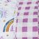 Kit Cobre Leito Colcha Solteiro Infantil Lutti Dupla Face 200 Fios 2 Peças Arco Íris Rainbow