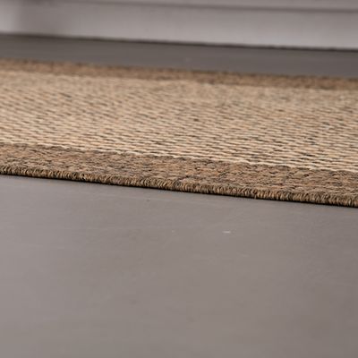 Tapete Passadeira Sisal Lancer 1 Peça 1,00m x 66cm 87% Polipropileno / 13% Poliéster - PS31 Mescla