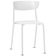 Cadeira Empilhável Fixa Atom F02 Base Aço Branco - Lyam Decor