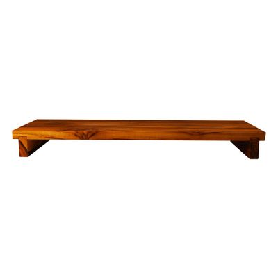 Expositor Modular para Pâtisserie 60x20x7cm em Madeira Teca