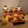 Expositor Modular para Pâtisserie 60x20x7cm em Madeira Teca