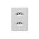 Tomada Ilumi Stylus Dupla 10A 250V 201200 Monobloco