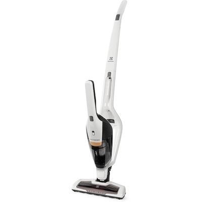 Aspirador de Pó Vertical Sem Fio Electrolux Ergorapido 2 em 1 Luz LED até 35 min Branco (ERG25B) Bivolt