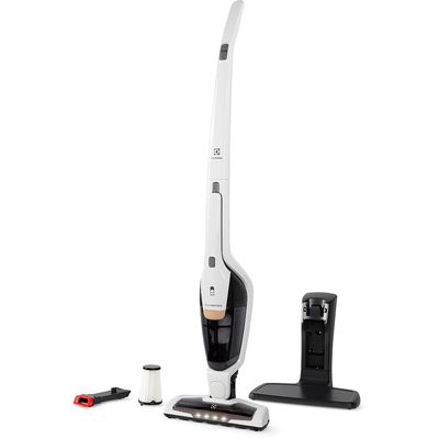 Aspirador de Pó Vertical Sem Fio Electrolux Ergorapido 2 em 1 Luz LED até 35 min Branco (ERG25B) Bivolt