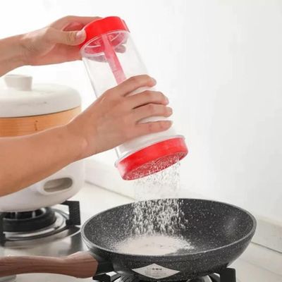 Tapioqueira Polvilhador Dispenser Farinha Goma Peneira Armazena Máquina Biju Tapioca Temperos Manual