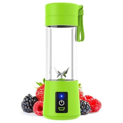 Mini Liquidificador Recarregavel Portatil Multiuso Verde