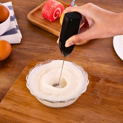 Mini Mixer Elétrico Recarregável Multiuso Para Bebidas E Ovos