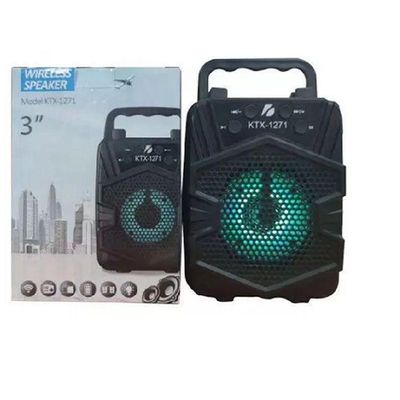 Caixa De Som Radio Mini Portátil Bluetooth Usb
