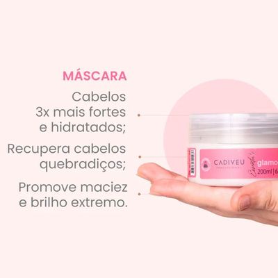 Cadiveu Professional Essentials Glamour - Máscara Condicionante 200ml