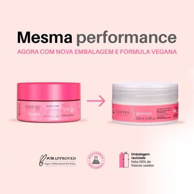 Cadiveu Professional Essentials Glamour - Máscara Condicionante 200ml