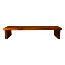 Expositor Modular para Pâtisserie 60x20x12cm em Madeira Teca