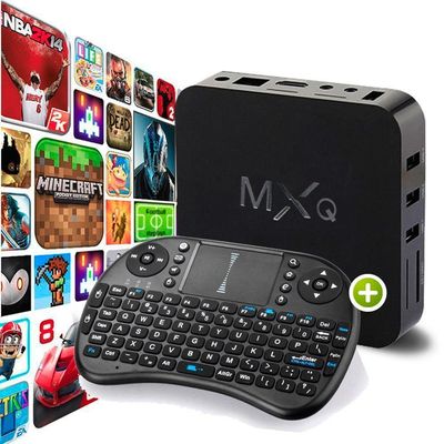 Kit Aparelho Conversor Smart + Teclado Infokit 4k