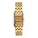 Relogio Mondaine Feminino Ref: 32959lpmvde1 Retangular Espelhado Dourado